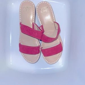 Crown & Ivy Caroline Wedge Sandal
